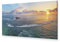 murando - Akustikbild Landschaft Bilder Akustikschaum Hochleistungsschallabsorber Schallschutz Leinwand 1 tlg Wandbild Raumakustik Schalldämmung Meer c-B-0525-b-a
