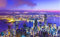 LZQZJD 3d jigsaw puzzle 3000 pieces of Hong Kong night view challenging wooden jigsaw puzzle game