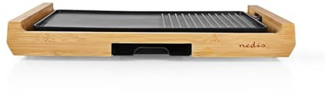 Teppanyaki-Tischgrill - Backfläche (L x B): 43 x 23 cm - Anzahl der Personen: 6 Personen - Antihaft-Beschichtung - 4 Wärmeeinstellungen