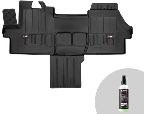 FROGUM ProLine 3D Tapis de Sol Voiture exclusifs pour Citroën Jumpour II Depuis 2006, pour Fiat Ducato III 2006-2020, pour Peugeot Boxer II 2006-20| Matériau Durable | Les Bords Les Plus Hauts