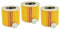 vhbw Filterset 3X Faltenfilter kompatibel mit Kärcher NT 27/1 ME Professional, NT 27/1 Nass- & Trockensauger - Filter, Patronenfilter, Gelb