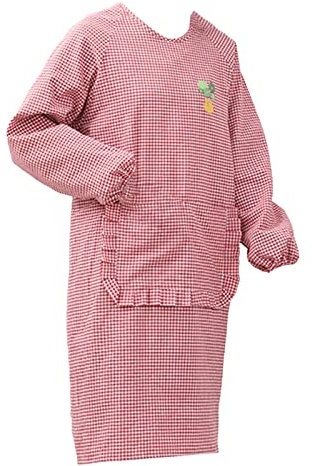 Gelb&Schwarz Painting Apron Cooking Long Sleeve Aprons For Women With Pockets Kitchen Cute Waitress Apron For Women Smoc Artist Apron