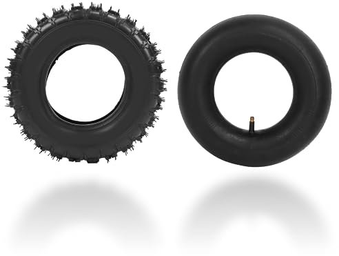 Pneus de Moto Chambres à air, 13x5.00-6 Caoutchouc de Pneu 7.0PSI Antidéflagrant pour Dirt Bike ATV Tondeuse à Gazon