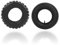Pneus de Moto Chambres à air, 13x5.00-6 Caoutchouc de Pneu 7.0PSI Antidéflagrant pour Dirt Bike ATV Tondeuse à Gazon