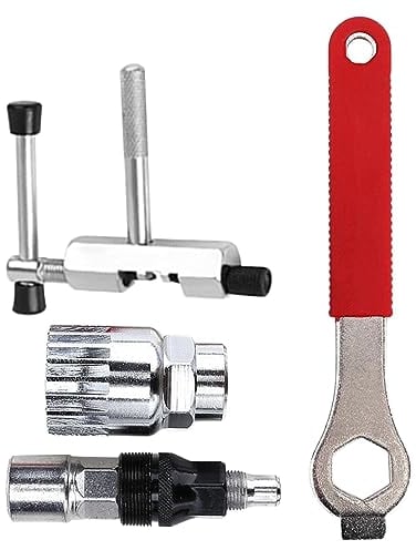 OTAIVE Bicycle Crank Extractor Puller, Bicycle Bottom Bracket Removal Tool,Bike Chain Breaker Tool,16cm Wrench,Bike Bicycle MTB Repair Tool Kit Fit for Mountain Bike Bicycle MTB Removing Crank