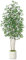 SOGUYI Ficus Artificial Tree 210cm Fake Silk Plant for Home Decor Indoor, Faux Tree in White Imitation Ceramic Planter Fake Floor Plant for Living Room and Home Office Corner Indoor Decor, Set of 1