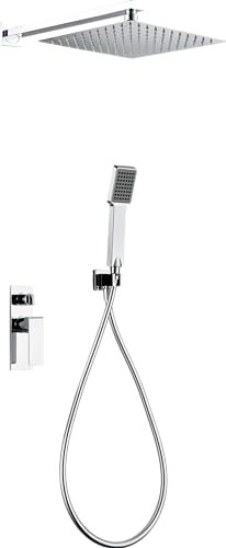 IMEX GPF016 FIYI Conjunto Ducha Monomando Empotrado Cromo