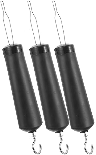 HAPINARY 3st Knopfeinfädler Greift Knopfhaken Einhand- Button-hook-assist Einhandknopf-helfer Tastenhilfegerät -assistent Werkzeug Ältere Edelstahl Zubehör Metall