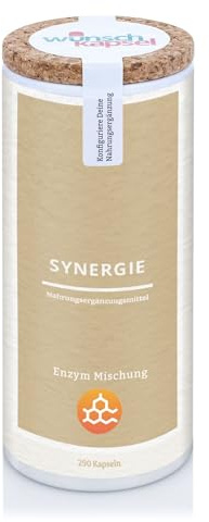 Wunschkapsel SYNERGIE Enzym-Mischung | 290 vegane Kapseln