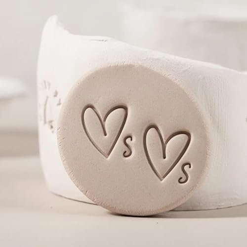 Personalisierter Töpferstempel - Polymer-Ton-Stempel - Individueller Keramikstempel - Tonstempel - Initialen-Keramikstempel - Logo-Stempel Nach Maß