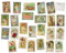 Oster-Engel, Vintage-Osterpostkarten, 24 religiöse Osterkarten, 24 verschiedene Designs, Retro-Osterkarten, gedruckt auf antikem, strukturiertem Karton, ideal für christliche Osterparty, Vintage