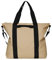 RAINS Tote Bag W3 Sand, Blumig.