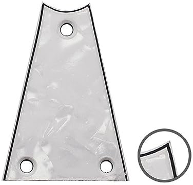 Vintage E-Gitarren-Rücken-Pickguard 3-lagiges Schutzbrett Gitarre Kratzschutz Platte Gitarrenzubehör Vintage Akustikgitarre schützendes Schlagbrett