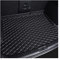 Custom Car Leather Boot Mats mit Erhöhtem Rand, Kompatibel mit MINI Convertible R52 2004-2009, All Weather Boot Mats Durable Leather,1-All Black