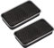 Réchaud à Alcool 2 Pièces, Réchaud de Camping Coupe-vent, Mini Réchaud Portable pour Pique-nique, Barbecue, Camping, Randonnée, Acier Inoxydable, Coton Ignifuge, Fer Blanc (Noir)