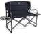 TIMBER RIDGE Campingstuhl Faltbar für 2 Personen Regiestuhl klappbar 300KG Belastbar Angelstuhl Klappstuhl XXL 2-Sitzer mit Seitentisch für Picknick Camp Festival Turnier
