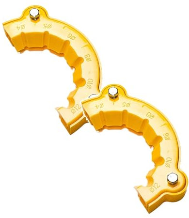 2025 New Drill Bit Sharpener,Bohrer-Schleifvorrichtung,Mehrzweck-Bohrer-Schleifmaschine,Bohrmaschine Elektrische Bohrer-Schleifmaschine Winkelschleifer Metall-Bohrer Für Alte Bohrer (2pcs, 13.6x7cm)