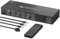 PVBCTCSID KVM Switch 3 PC 2 Monitore HDMI 4K60Hz 2K120Hz Unterstützen Edid USB 3.0 KVM Switch 3 PC Dual Monitor 3 In 2 Out für 3 Computer Und 4 USB 3.0 Geräte Mit IR Fernbedienungen und DC12V Netzteil