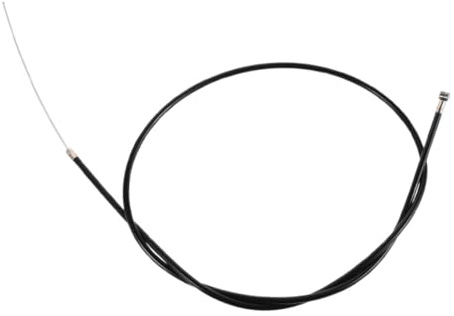 Ersatzbremskabel Bremszug 106cm Gummi Stahl Rollstuhl | Schraubanschluss, Universell Kompatibel, für Faltrollstühle und Rollatoren