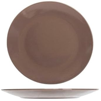 Assiette plate Serena Taupe - D 25 cm
