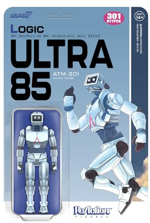 Super7 Logic Reaction Figures Wave 02 - ATM-301 (Blue) Action Figure