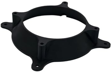Adattatore ventola PC da 120 mm a 80 mm – Adattatore per ventilatore – adatto per tutte le ventole comuni