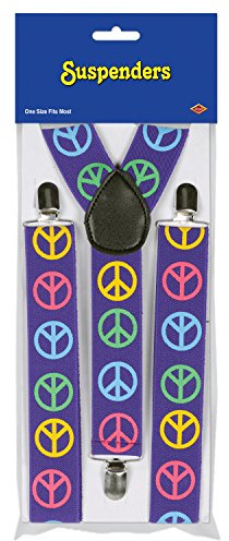 Beistle 60818 1er Pack Peace Sign Strapse