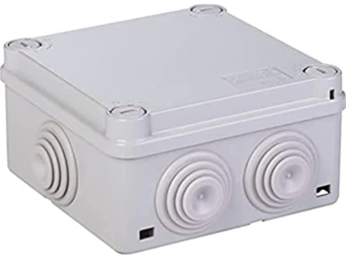 Gewiss GW44054 Electrical Junction Box – Electrical Junction Boxes (Grey, 100 mm, 50 mm, 100 mm)