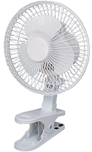 Optimus F-0600 Personal Clip-On Fan, 6