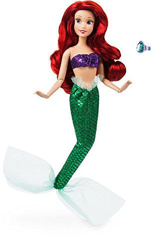 Disney Ariel Classic Doll with Ring - The Little Mermaid - 11 1/2 Inch