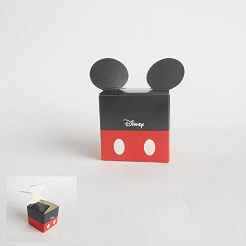 Bomboniera Scatola cubo Confetti Topolino Mikey Mouse Disney Set 20 pz Art 68053