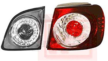Diederichs Rückleuchte rechts VI Plus Bj. 12/08->> äusserer Teil (Weiß, LED, Golfwagen)