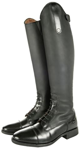 HKM Sevilla, Stivali da cavallerizzi Uomo, 9100 Nero, 43 EU Stretta