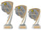 Druckspezialist Volleyball Pokal Pokalset CROZON Trophäe mit Gravur (Set je 1x S,M,L gesamt 3 Stück)