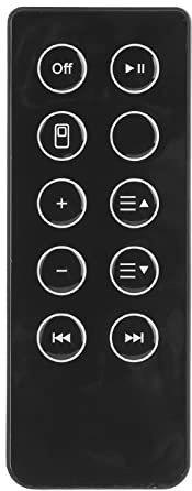 SoundDock Universal-Fernbedienung, Langlebige Fernbedienung, Kompatibel mit SoundDock Series II, Series III, Series2, Series3, SoundDock Portable Digital Music System Speaker