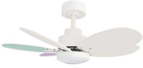 Sulion Ventilador de techo LedSULION 1694499 RAINBOW SBlanco