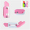 Audasi 2 Stück (Grün+Rosa) Rettich Knife Toy, 3D Printing Fidget Knife Toy, Sensory Stress Relief Toy, 3D Printed Gravity Knife Fidget Toy, Autismus Spielzeug, Pop it Fake Messer
