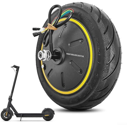 ZYWUOY Elektroroller-Nabenmotor E-Scooter Nabenmotor, 36V 500W Elektroroller Motor Scooter Motor Ersatz Elektro Roller Motor für Ninebot Max G30 montiert Elektroroller Elektroscooter