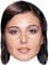 Monica Bellucci (Young) Maske aus Karton