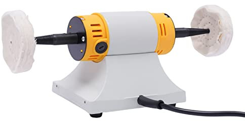 Lucidatrice da banco Piccola macchina 350W 50Hz, Lucidatrice e smerigliatrice stand 10000RPM, Motore bench grinder piccola macchina, lucidatura della giada da tavolo