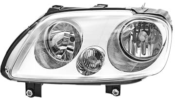 EDA PREMIUM auto Scheinwerfer Links 2K0941005D passend für VW TOURAN 2003-2006, ohne Stellmotor für LWR, H1/H7, ECE