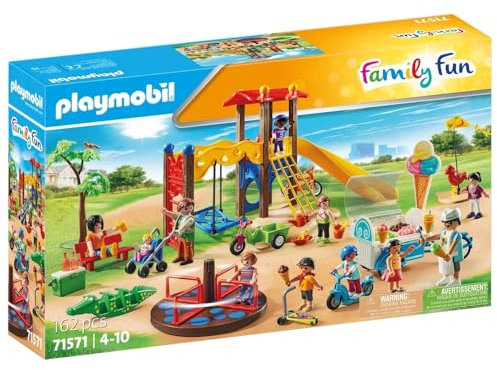 Playmobil Family Fun - Gran Parque Infantil con toboganes 71571