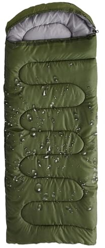 Wasserdichter Survival Sack | Überlebens-Unterschlupf zum des Schlafes – tragbarer winddichter Camping-Bivak – robust, leicht, wasserdicht und dick, militär-grün, riferimento