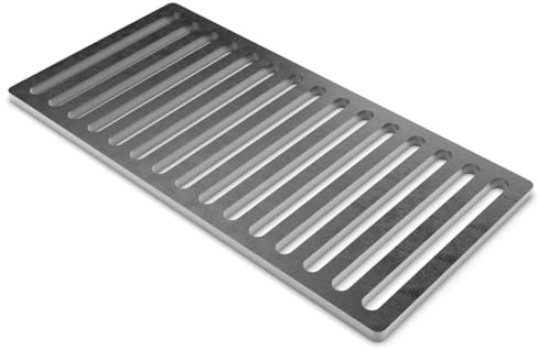 Czaja Ofenrost 31 cm x 15 cm aus massivem Stahl - langlebiger als Gussroste und Bruchsicher - für Öfen und Kamine
