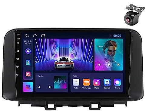 Android 13 Autoradio per Hyundai Encino Kona 2018 2019 2020 2021 2022 2 DIN Stereo Car Tablet Pollici Schermo MP5 Lettore Multimediale Receiver GPS con FM AM SWC Carplay Auto (M100CP 4core 1+32G)