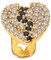 LIFKOME 4 Stück Personalisierter Zahnschmuck aus Zirkon Goldene Zahnverzierung Kupfer Zahnschmuck Hip-Hop Zahnschmuck Lustiger Zahn Schmuck Fake-Grill Cosplay-Grill-Hip-Hop Einzelzahngrill