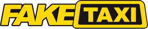 Pure Print Cut 2X Fake Taxi Aufkleber 19 x 4 cm – Lustiger Auto Tuning Sticker – Hochwertige OEM & JDM Autoaufkleber – Robuste & Wetterfeste Auto-Folie für Stickerbomb & Autopflege