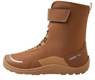 Reima ReimaTec Kids Talvella Junior Barefoot Lined Winter Waterproof Boots, beige, 11.5 UK Child