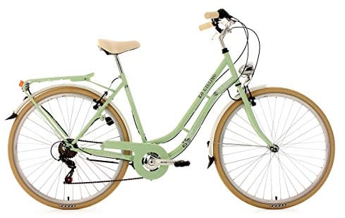KS Cycling Damenfahrrad Cityrad 28'' Casino grün 6 Gänge RH 53 cm