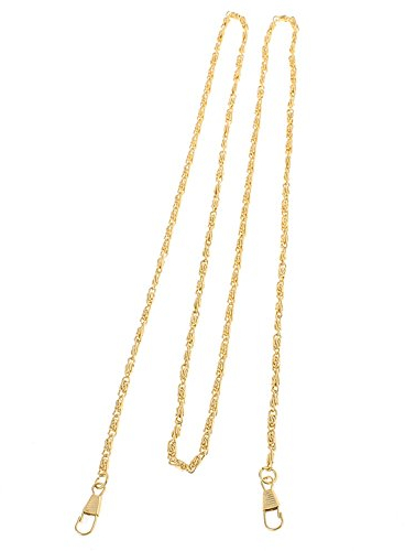 sourcingmap Handbag Tasche Dekor Metall Kette Ersatzteil 120cm Lang Brass Qualität